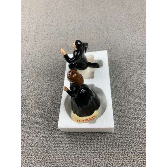 Gone With The Wind Rhett Butler Scarlett O'Hara Salt Pepper Shaker 1999 Vintage - Picture 4 of 7